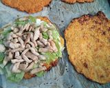 Kettő az egyben (édesburgonyás, zöldséges lapok töltve) recept fázis 3 fotója