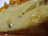 Primer flan chocolate blanco y manga!!!