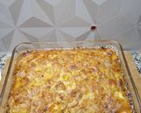 Foto del paso 3 de la receta: Tortilla al horno de cebollas, queso y jamón!