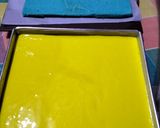 Foto langkah ke 5 dari resep Rainbow Cake ala Didi (Steamed Cake Ny. Lim).