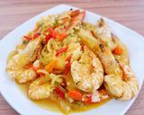 Foto langkah ke 4 dari resep Udang goreng mentega.