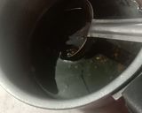 A picture of step 2 of Jaggery rice.