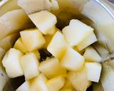 A picture of step 1 of Musk Melon Sharbat.
