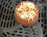A picture of step 5 of Air Fryer Matka Pizza.