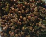 A picture of step 8 of A fancy millet dish.