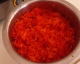 A picture of step 1 of Gajar ka Halwa.