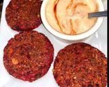 A picture of step 4 of Purple sweet potatoes tikki.