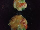 Veggie fruit tikki chat