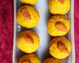 बेसन के लडडू (besan ke ladoo recipe in Hindi) रेसिपी चरण 5 फोटो