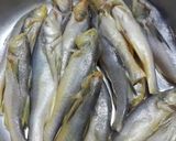 A picture of step 1 of Crispy Topse or Mango Fish Fry.