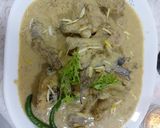 A picture of step 5 of Shahi white chicken creamy qorma.