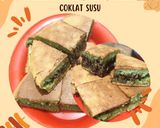 Foto langkah ke 17 dari resep Martabak Manis (Terbul) Pandan Coklat Susu Abang Abang.