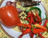 Foto langkah ke 4 dari resep Bubur Manado sambal roa.