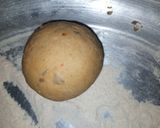 A picture of step 5 of Besan ke roti,.