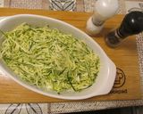 Cukkini "Tészta" 🥒 Stilton Sajttal 🧀 és Friss Bazsalikommal 🌿 recept fázis 4 fotója