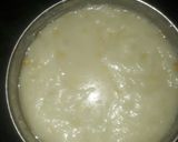 A picture of step 3 of Rabri malai ghevar.