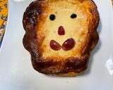 Une image de l'étape 10 de Flan bonhomme au fromage blanc, groseilles rouges et citron.