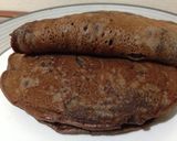 Foto langkah ke 9 dari resep Pancake ChocoNana (Chocolate BaNana) Simple 🍌🍌.