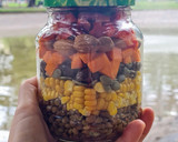 Foto del paso 6 de la receta: Ensalada veraniega y en frasco estilo Mason Jar® Salad 🥗 Ensalada completa ideal picnics saludables