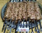 A picture of step 5 of Bihari Seekh Kabab.
