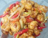 Foto langkah ke 4 dari resep Ayam Asam Manis.