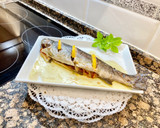 Foto del paso 15 de la receta: Truchas rellenas con bacon y cebolla crujiente