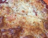 A picture of step 4 of Cauliflower Keto Pizza.