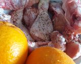 Foto del paso 1 de la receta: Pollo a la naranja con arroz a la naranja🍊