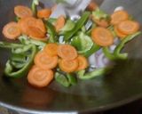 ক্যাপ্সিকাম হাক্কা নুডুলস (capsicum hakka noodles recipe in Bengali) রেসিপি ধাপ - 3 ছবি