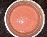 A picture of step 3 of Farali aloo tikki with creamy tomato chutney.