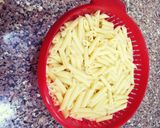 A picture of step 1 of Penne Arrabbiata.