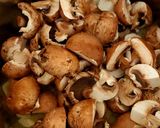 A picture of step 1 of Hungarian Mushroom Soup 😃#Mysterybox#Seasonal#Lunch.