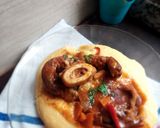 Foto del paso 5 de la receta: Polenta cremosa con osobuco al malbec 🍷