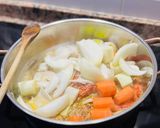 Foto del paso 3 de la receta Crema de gambón rojo para Navidad 🦐🎄 🎄