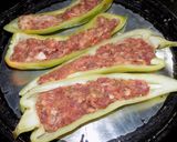 Foto del paso 7 de la receta: Ajíes en vinagre rellenos con carne
