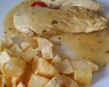 Foto del paso 5 de la receta: Pollo a la mostaza con papas fritas