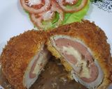 Foto langkah ke 9 dari resep Chicken Cordon Bleu.