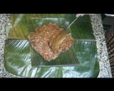 A picture of step 7 of Meen pollichathu/ Fish fried in banana leaf wrap.