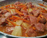Foto del paso 5 de la receta: Pavo con salsa agridulce y arroz