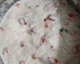 A picture of step 3 of Veg Rava Paniyaram.