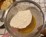 รูปขั้นตอนการทำที่ 2 ของ Sliced Almond Cookie✨🌷🌈🍪สูตรลดน้ำตาลลง วัตถุดิบน้อย ทำง่ายมาก