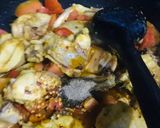 A picture of step 2 of 3 spice shinwari karahi.