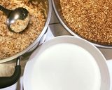 Hình bước làm 1 của món Sữa gạo hàn quốc