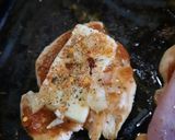 Foto del paso 6 de la receta: Pechugas a la pizza en plancheta