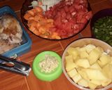 Foto del paso 2 de la receta: Pollo guisado con vegetales 🍲