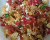 A picture of step 4 of Chat paty Dahi ballay.