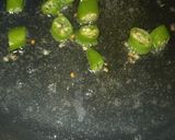 A picture of step 3 of Menemen Turkish Eggs.