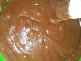 Budín de chocolate en licuadora