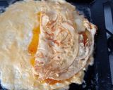 A picture of step 10 of Omelette Célestine.
