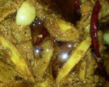 A picture of step 2 of Mango Pickles/ Amer Achar.